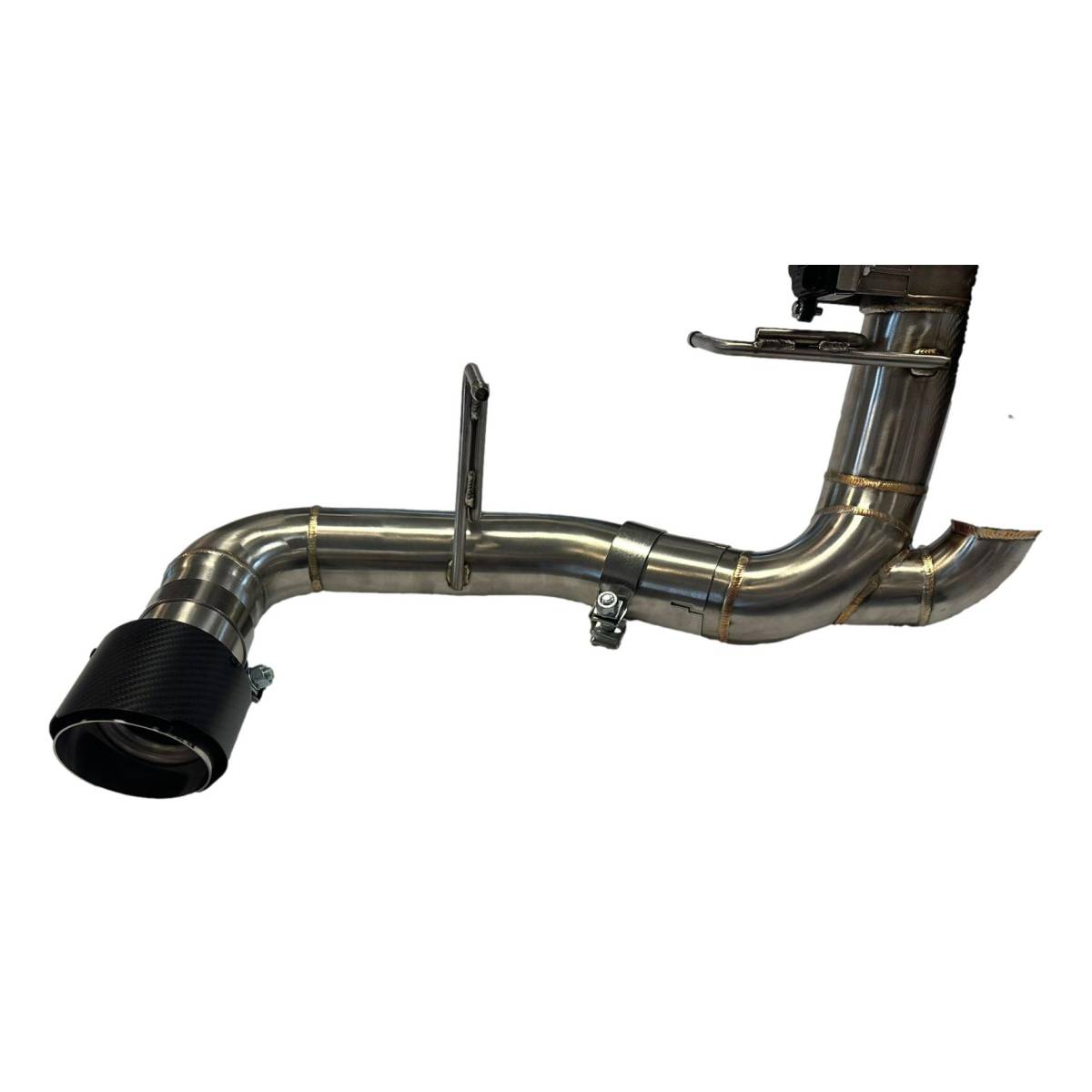 McLaren 570 & 570S Valvetronic Cat Back Exhaust with Heat Shield