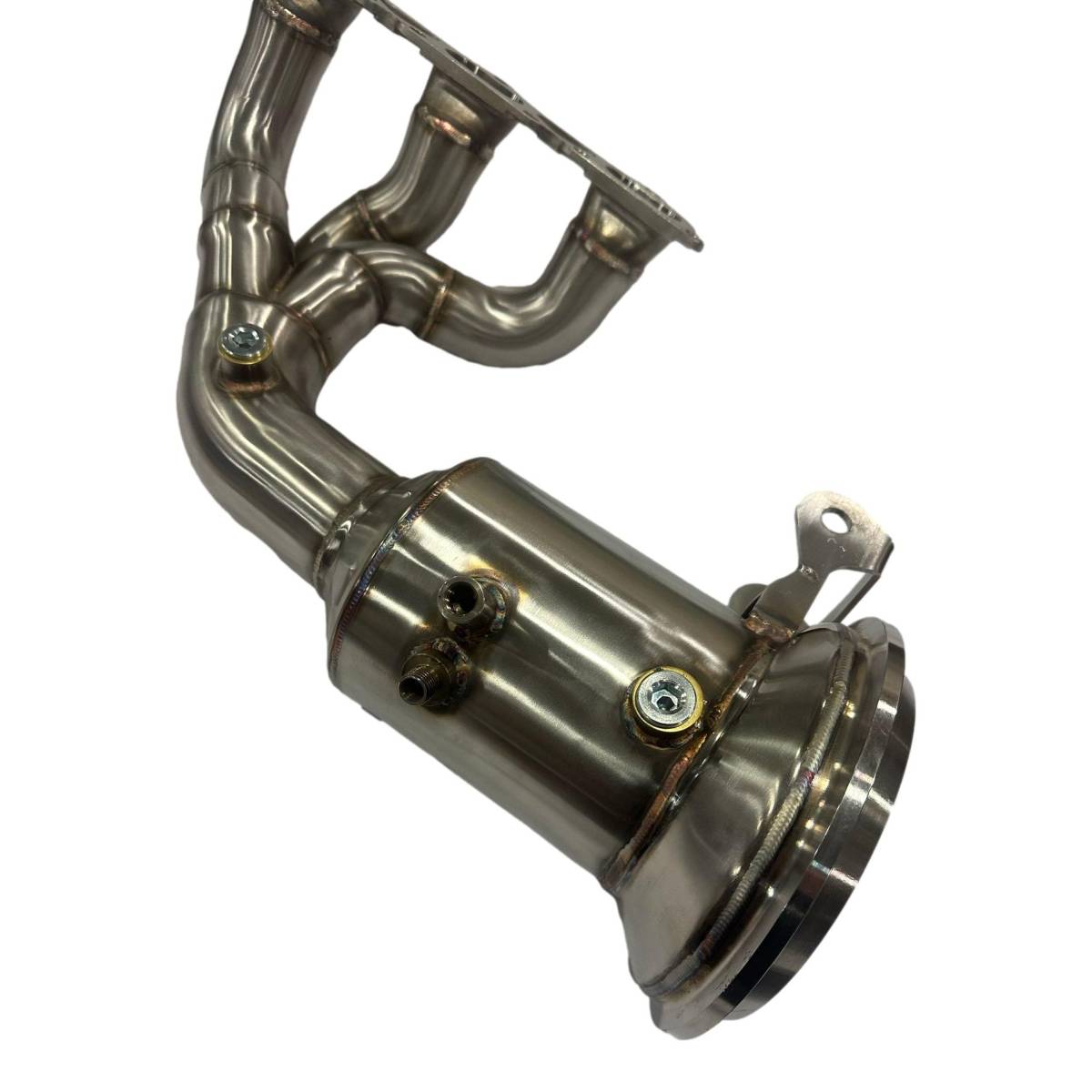 Porsche 911 992 GT3 Stainless Steel Exhaust with Carbon Tailpipes