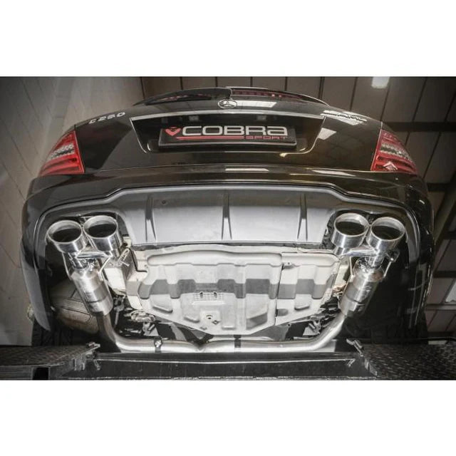 COBRA SPORT - Mercedes W204 C200/C220/C250 (Diesel) AMG Quad Performance Exhaust