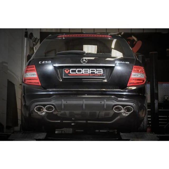 COBRA SPORT - Mercedes W204 C200/C220/C250 (Diesel) AMG Quad Performance Exhaust