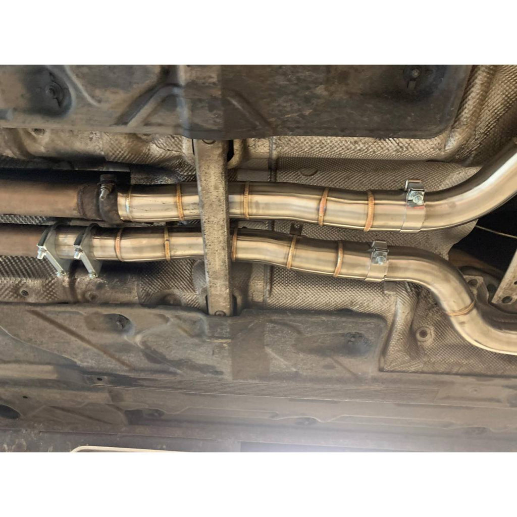Mercedes-Benz C63 AMG W204 Manifold Header & Decat Exhaust Downpipe (LHD)