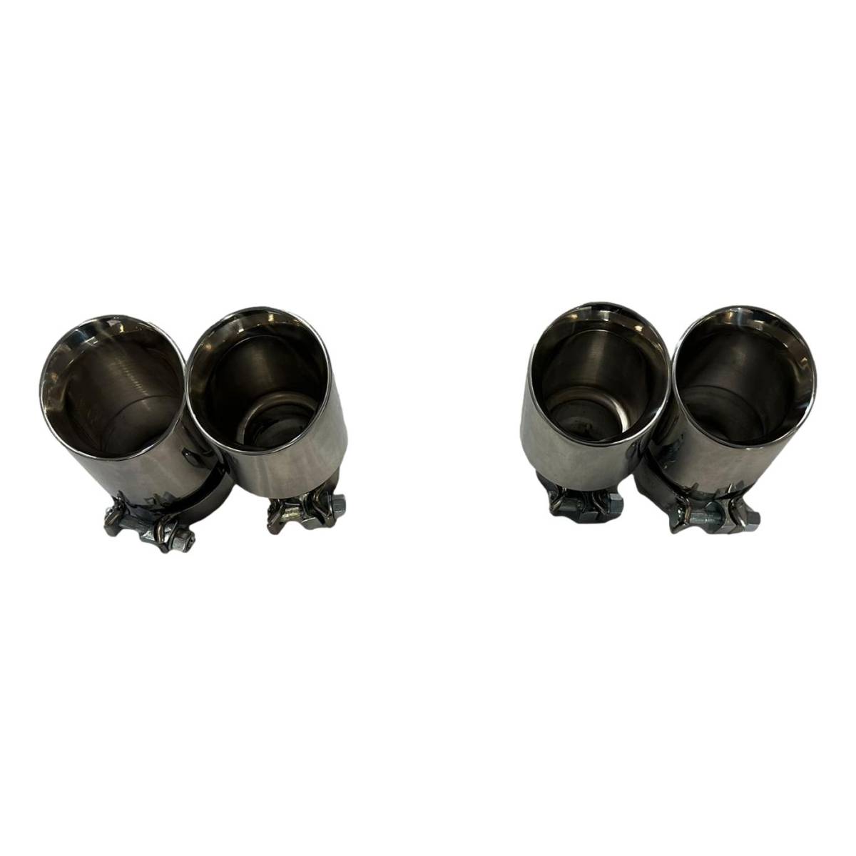 Porsche 911 997.1 Turbo Exhaust with Tips & Decat