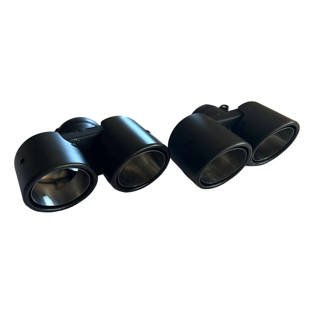 Porsche 911 997.2 Turbo Carbon Twin Exhaust Tailpipes