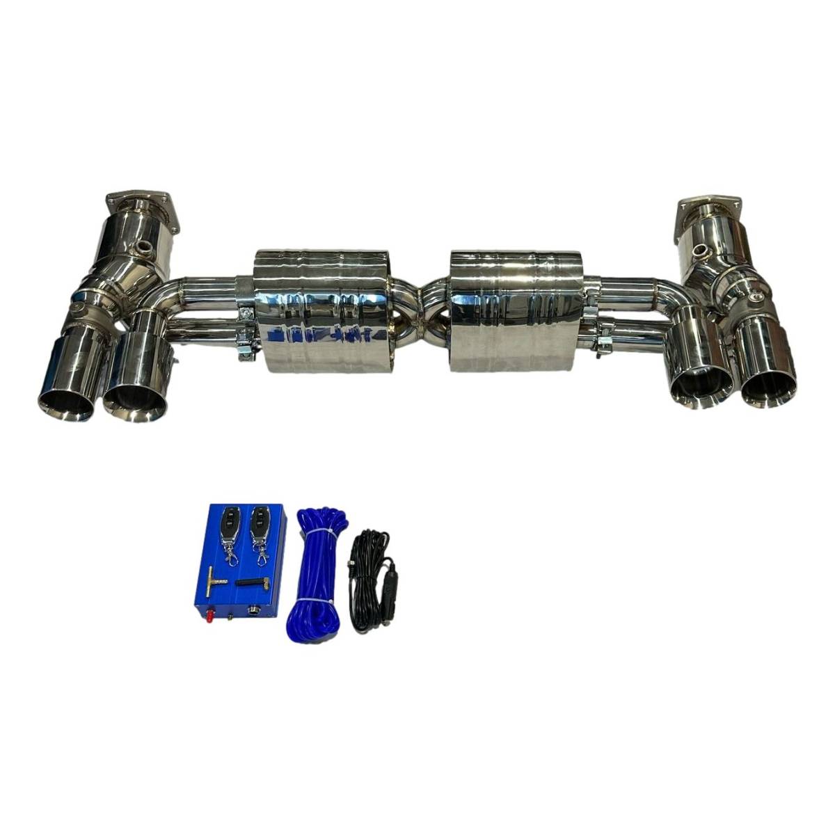Porsche 911 991.1 Turbo Valvetronic Exhaust with Cats