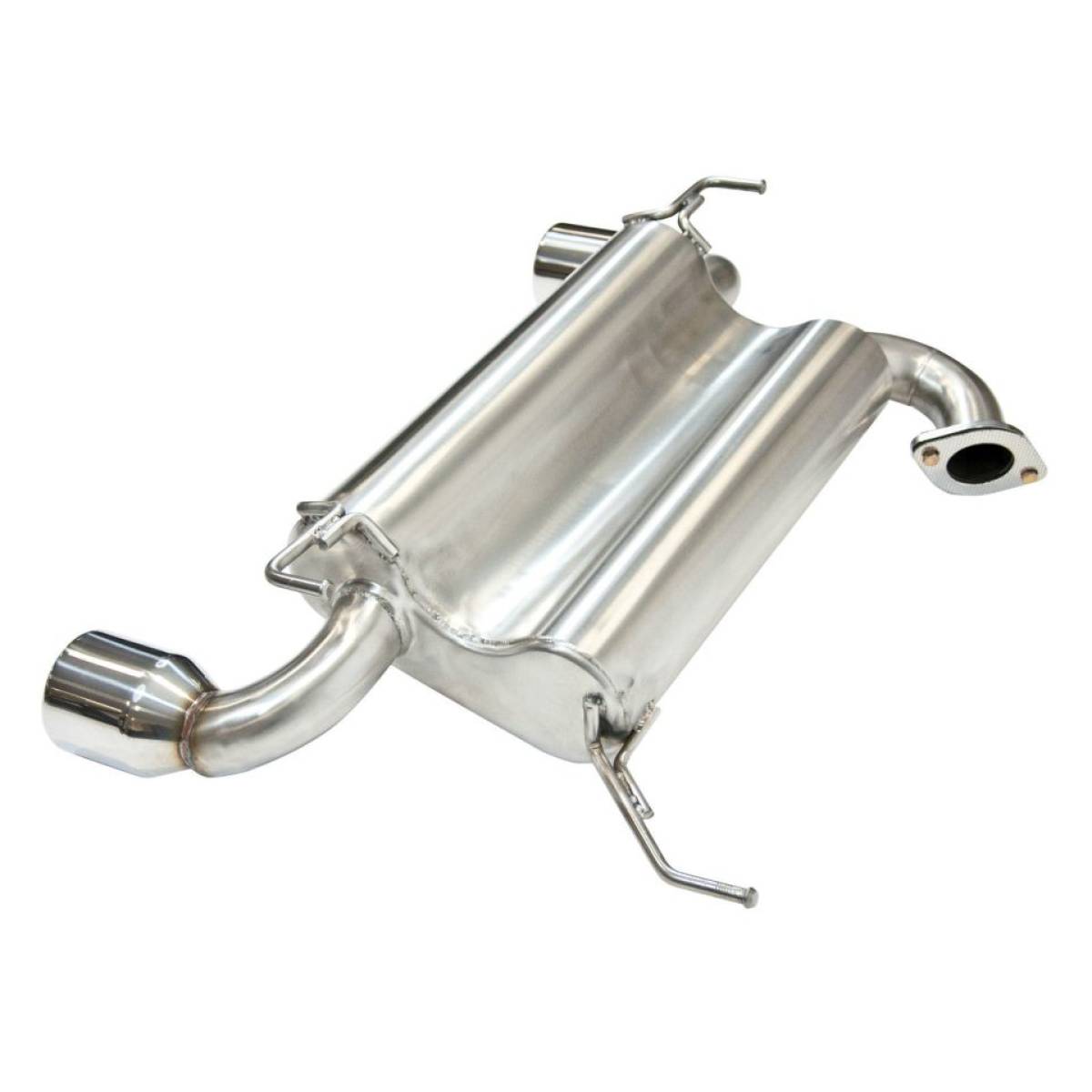 Nissan 350Z Rear Exhaust Silencer Stainless Tailpipes