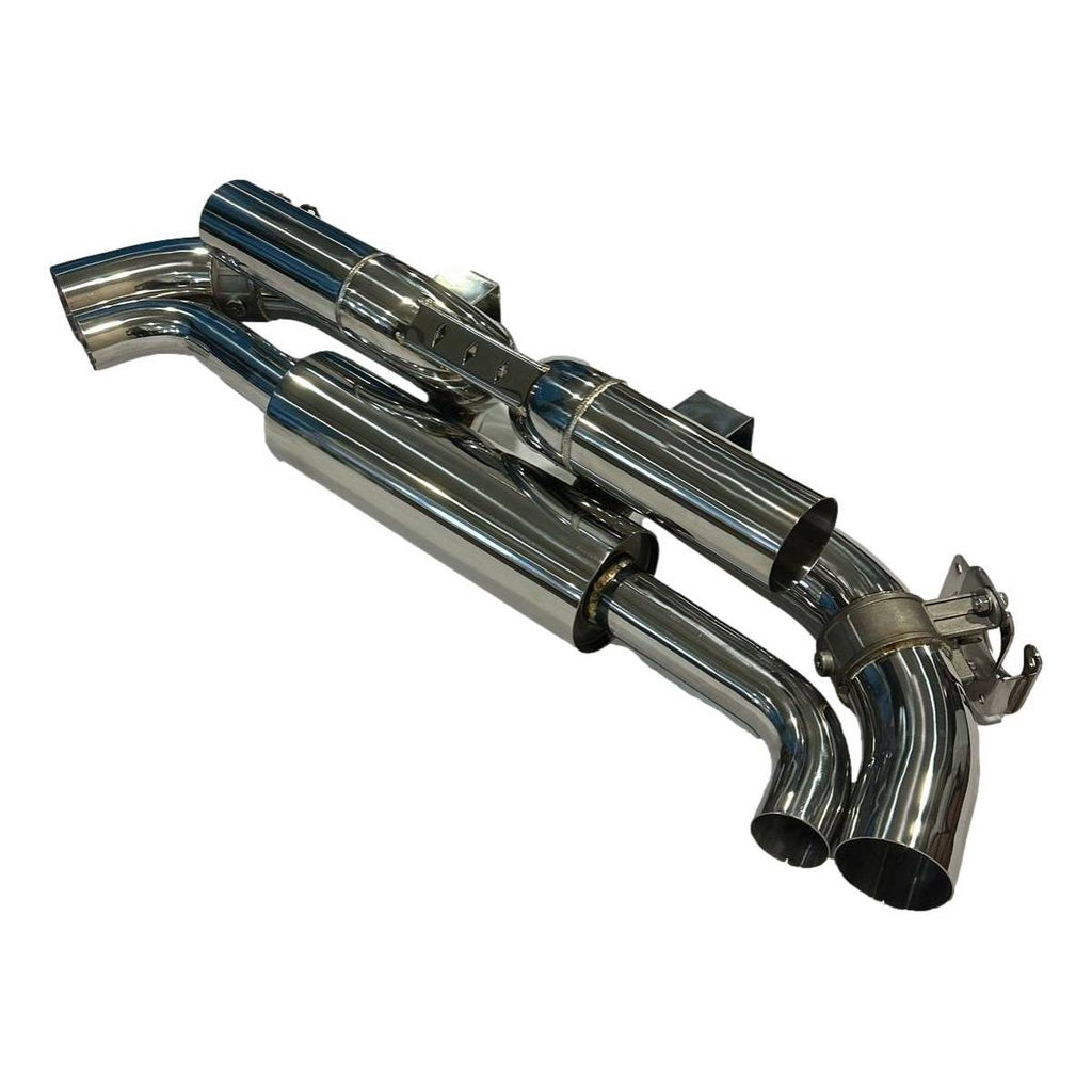 Porsche 911 992 Turbo Catback Exhaust with OE Valves