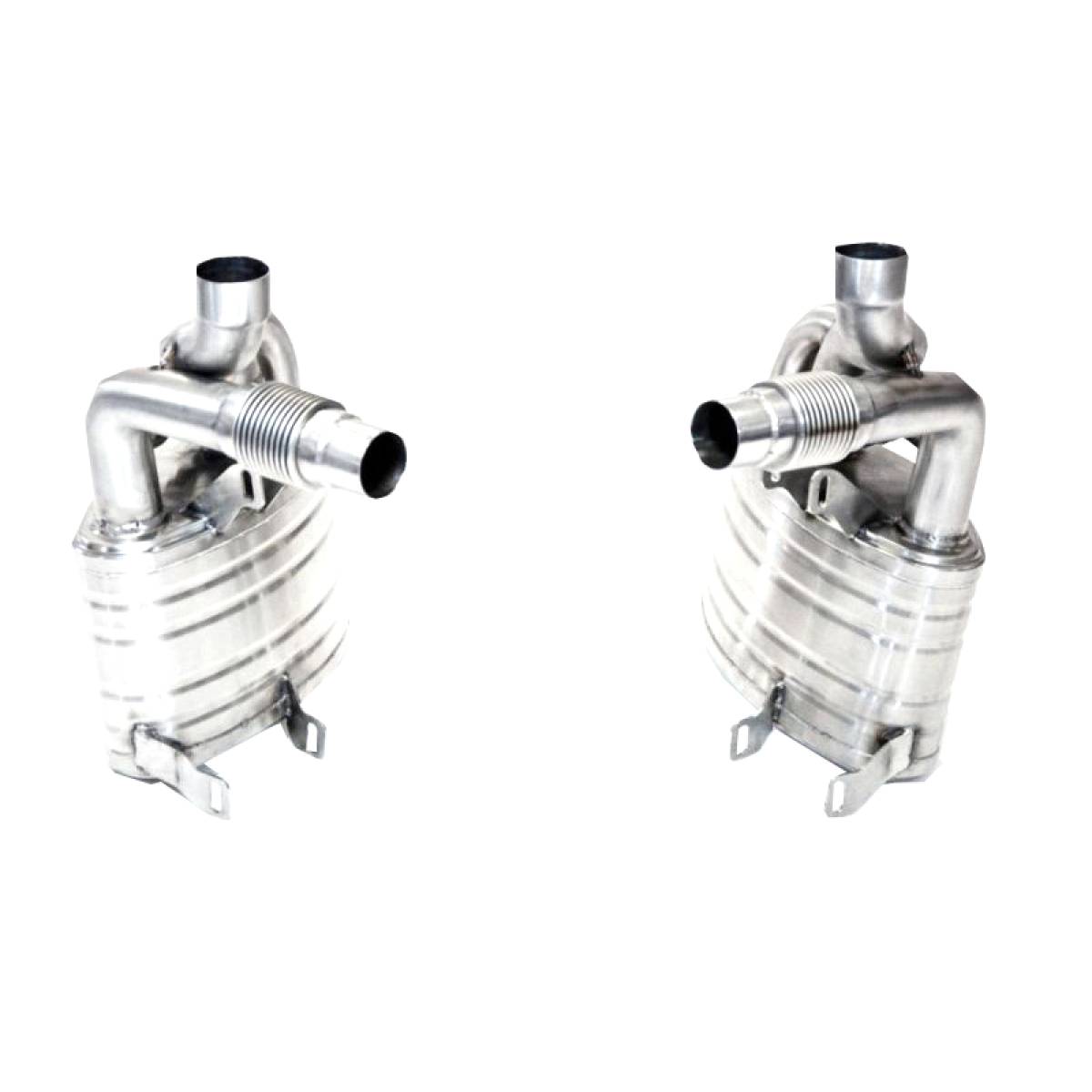 Porsche 911 997.1 Carrera Valved Cat Back Exhaust Silencers
