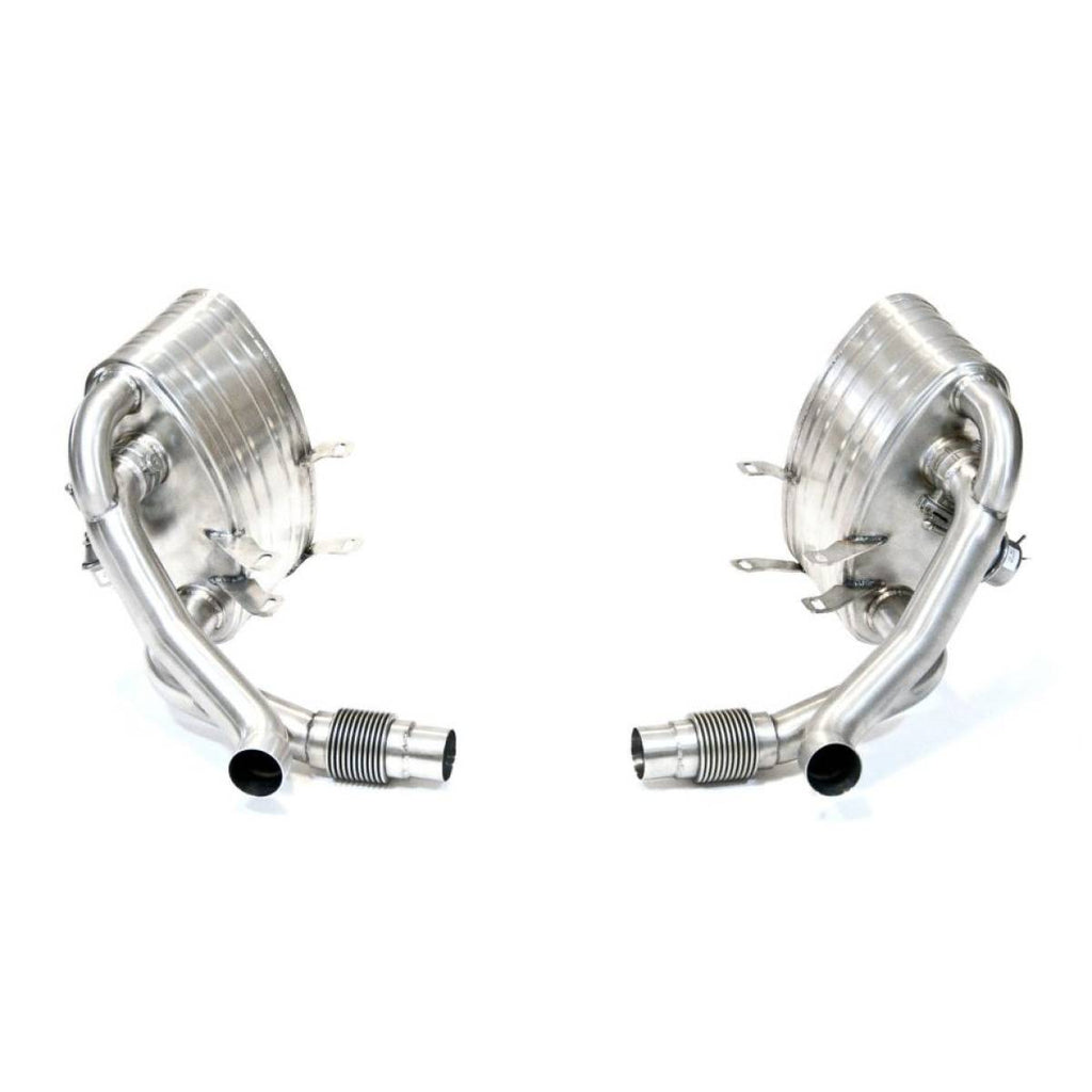 Porsche 911 997.1 Carrera Valved Cat Back Exhaust Silencers