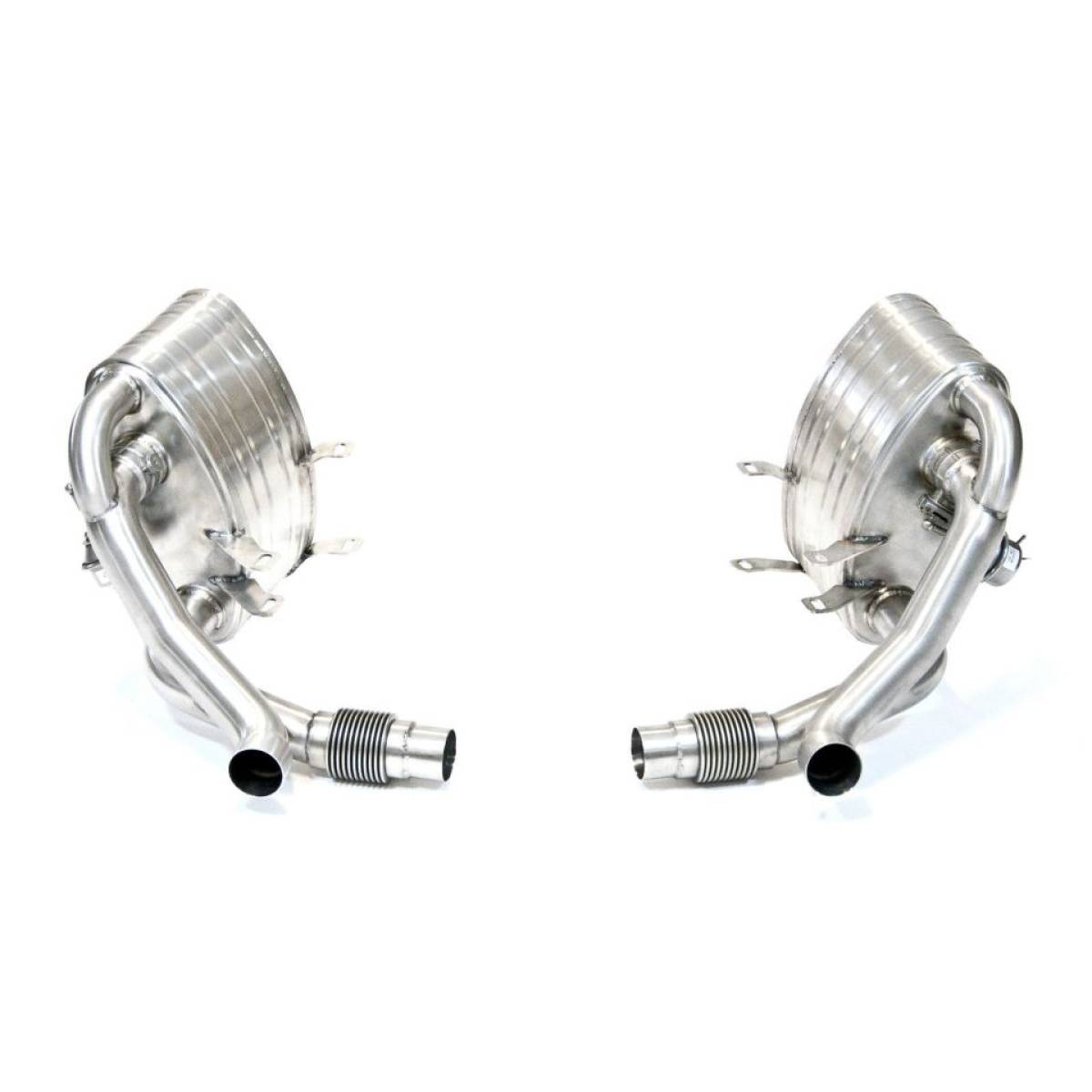 Porsche 911 997.1 Carrera Valved Cat Back Exhaust Silencers