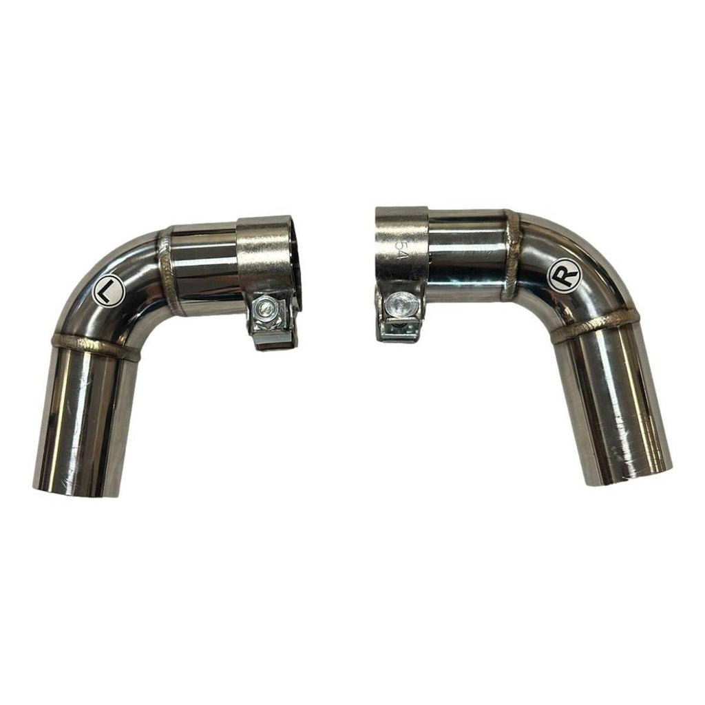 Porsche 911 997.1 Turbo Exhaust with Tips & Decat