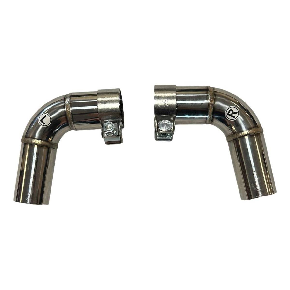 Porsche 911 997.1 Turbo Exhaust with Tips & Decat