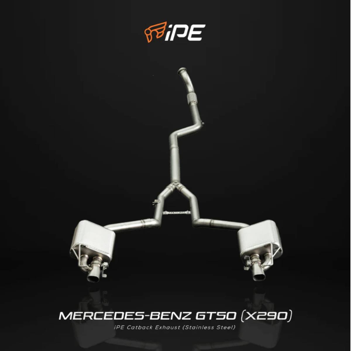Mercedes-Benz X290-GT43 X290-GT50 X290-GT53 2019 - Current Cat Back System Electric Valvetronic Muffler