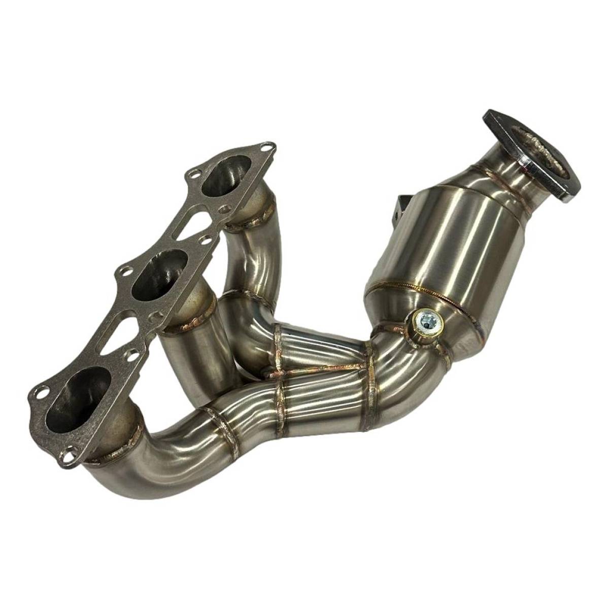 Porsche 982 718 Cayman GT4 RS Full Stainless Steel System with Carbon Tailpipes