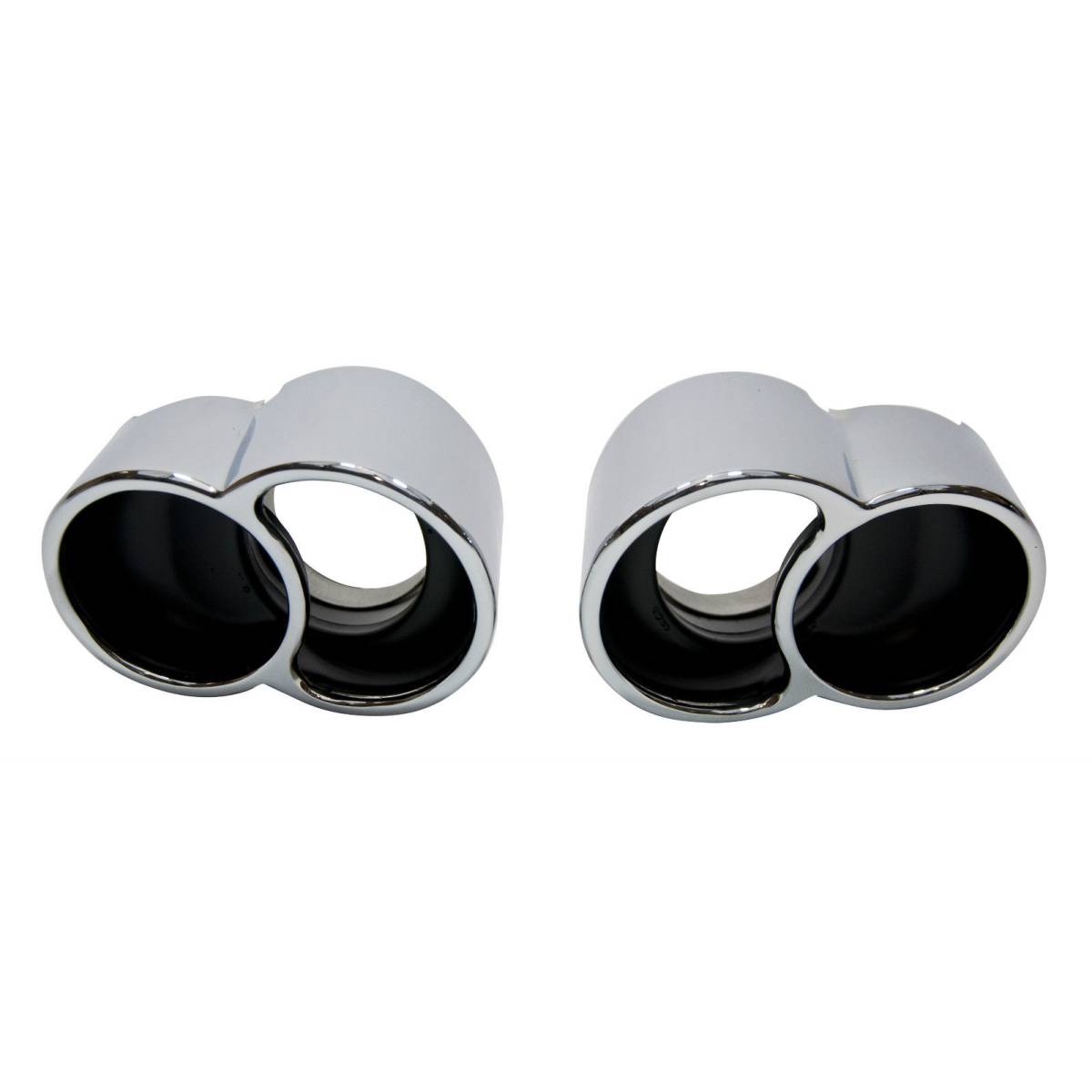 Porsche 911 996 Turbo Twin Exhaust Tailpipes