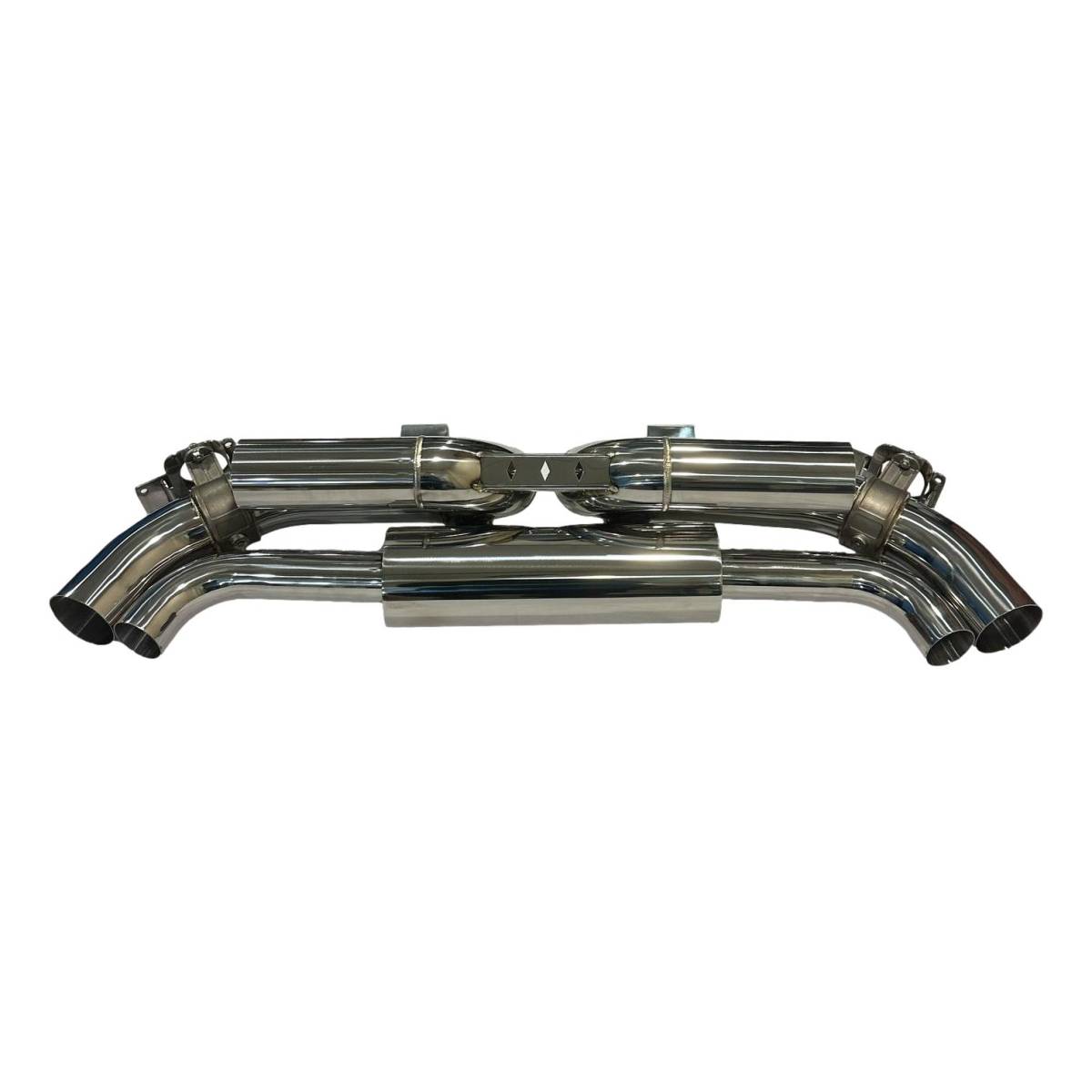 Porsche 911 992 Turbo Catback Exhaust with OE Valves