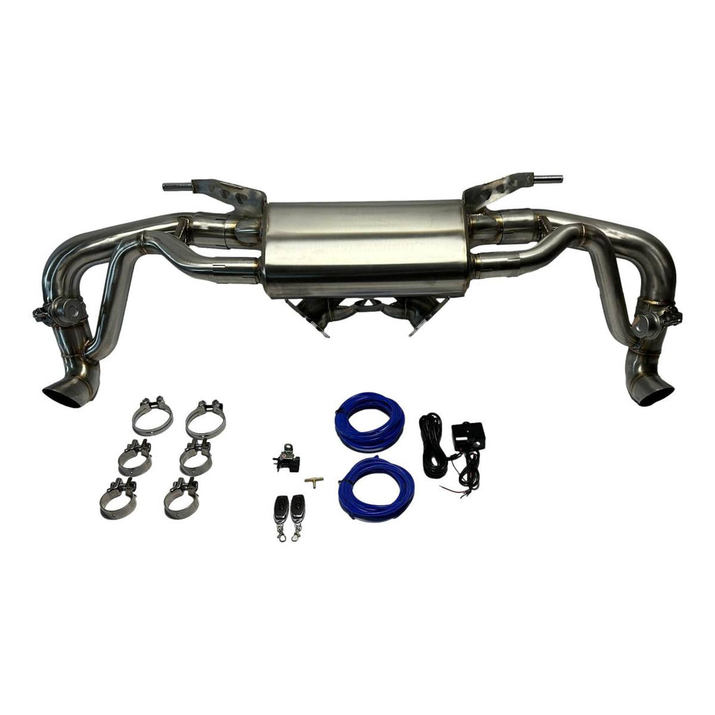 Audi R8 V10 (With OPF/GPF) Valved Performance Exhaust 2020+ Euro Spec