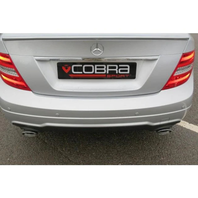 COBRA SPORT - Mercedes W204 C200/C220/C250 (Diesel) 350 Dual Performance Exhaust