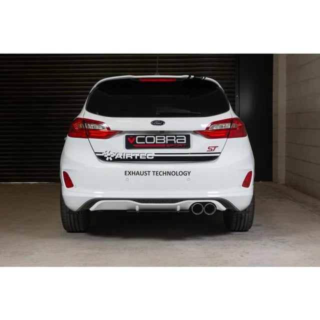 COBRA SPORT - Ford Fiesta (Mk8) (2018-22) ST Cat Back Valved Performance Exhaust