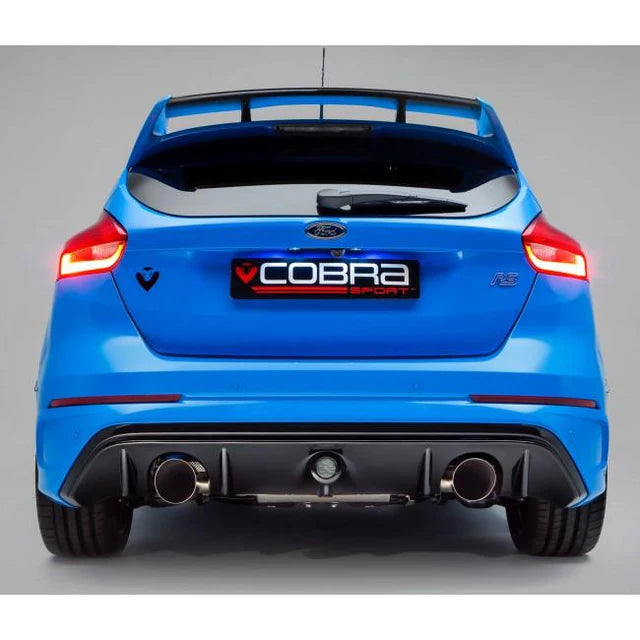 COBRA SPORT - Ford Focus RS (MK3) Venom Box Delete Race Turbo Back Performance Exhaust
