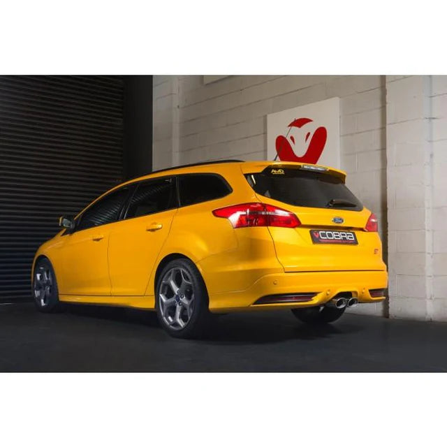 COBRA SPORT - Ford Focus ST Estate (Mk3) (Wagon) Venom Box Delete Race Cat Back Performance Exhaust