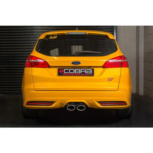COBRA SPORT - Ford Focus ST Estate (Mk3) (Wagon) Venom Box Delete Race Cat Back Performance Exhaust