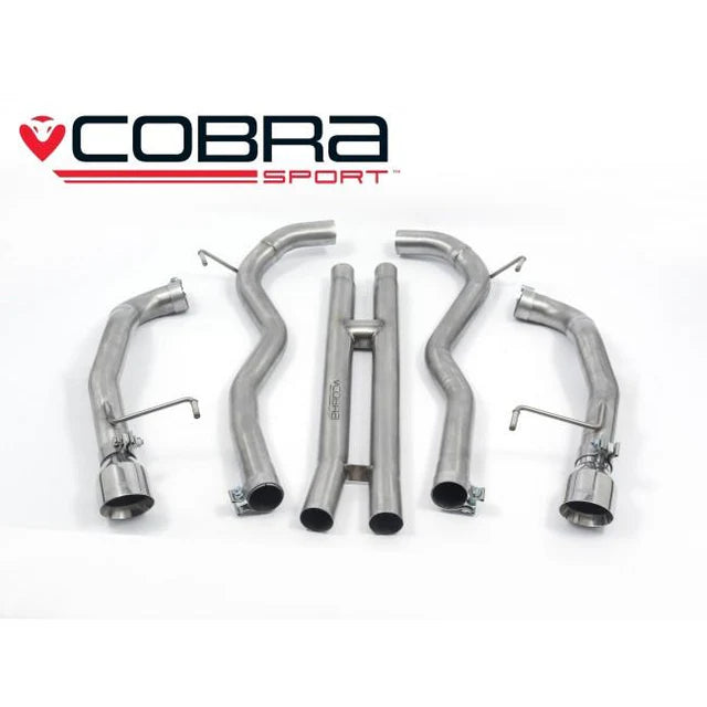 COBRA SPORT - Ford Mustang 5.0 V8 GT Fastback (2015-18) 2.5" Venom Box Delete Race Cat Back Performance Exhaust