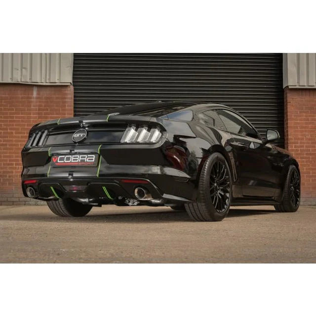 COBRA SPORT - Ford Mustang 5.0 V8 GT (2015-18) 2.5" Venom Box Delete Axle Back Performance Exhaust