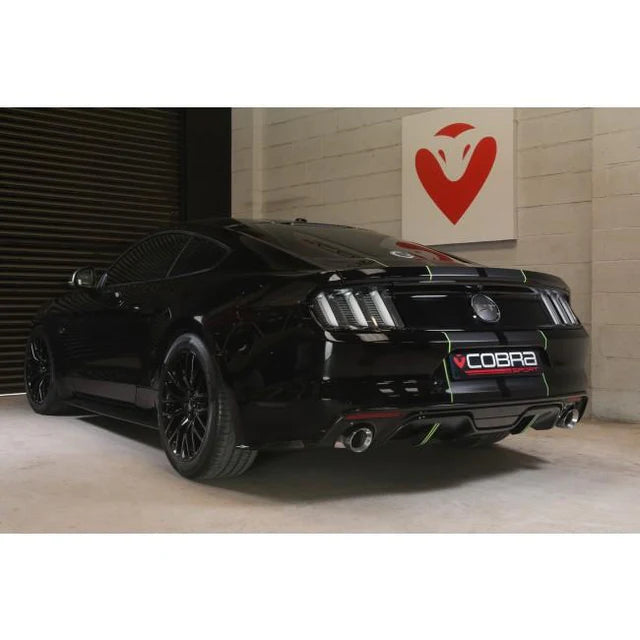COBRA SPORT - Ford Mustang 5.0 V8 GT (2015-18) 2.5" Venom Box Delete Axle Back Performance Exhaust