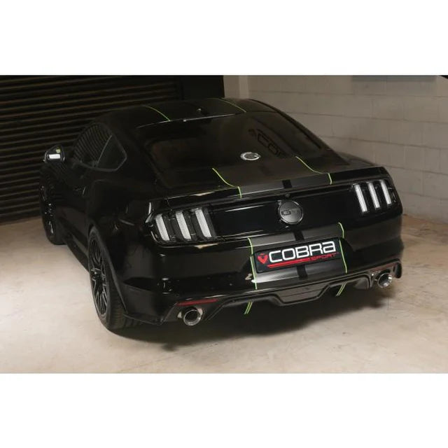 COBRA SPORT - Ford Mustang 5.0 V8 GT Fastback (2015-18) 2.5" Cat Back Performance Exhaust