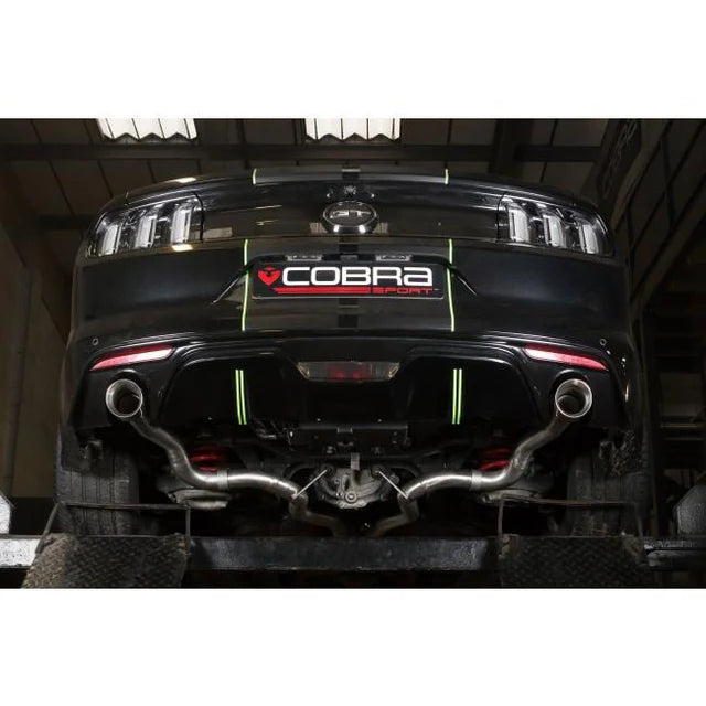 COBRA SPORT - Ford Mustang 5.0 V8 GT Fastback (2015-18) 2.5" Venom Box Delete Race Cat Back Performance Exhaust
