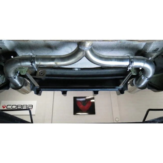 COBRA SPORT - Ford Focus RS (Mk2) Venom Box Delete Race Cat Back Performance Exhaust