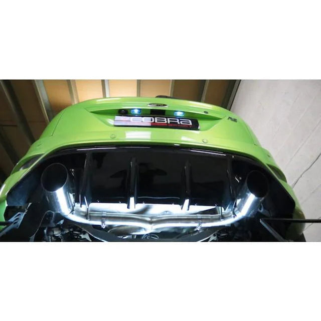 COBRA SPORT - Ford Focus RS (Mk2) Venom Box Delete Race Cat Back Performance Exhaust