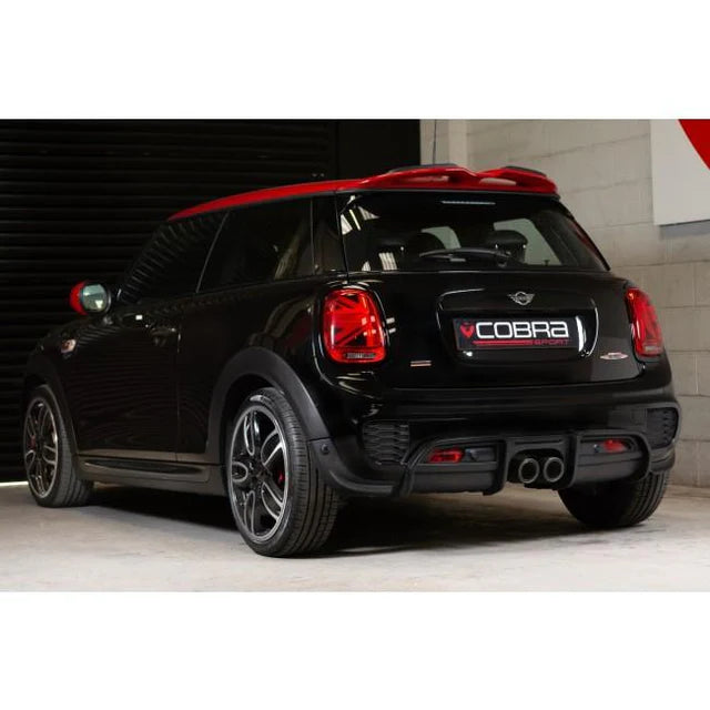 COBRA SPORT - Mini (Mk3) JCW (F56 LCI) Facelift 3" Race GPF Back Performance Exhaust