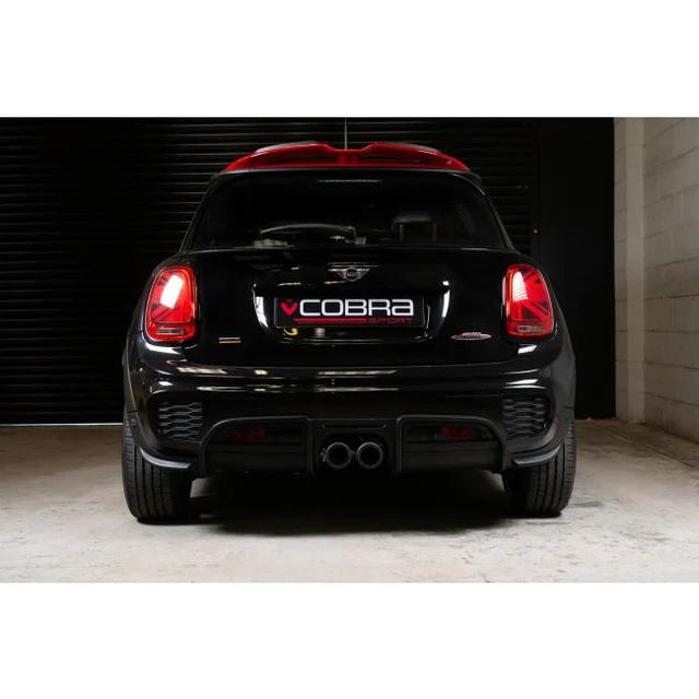 COBRA SPORT - Mini (Mk3) JCW (F56 LCI) Facelift 3" Race GPF Back Performance Exhaust