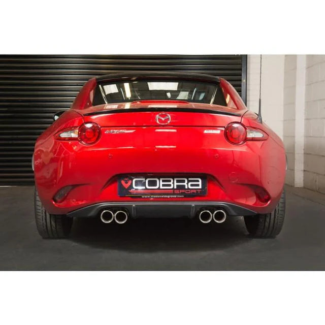 COBRA SPORT - Mazda MX-5 (ND) Mk4 Dual Exit Cat Back Performance Exhaust