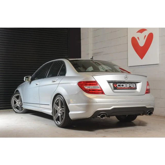 COBRA SPORT - Mercedes W204 C200/C220/C250 (Diesel) 350 Dual Performance Exhaust