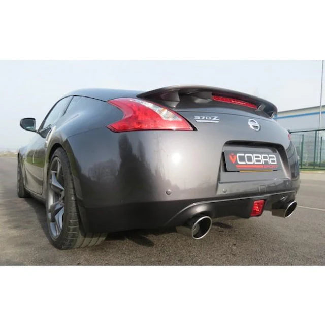COBRA SPORT - Nissan 370Z Cat Back Performance Exhaust (Y-Pipe, Centre and Rear Sections)