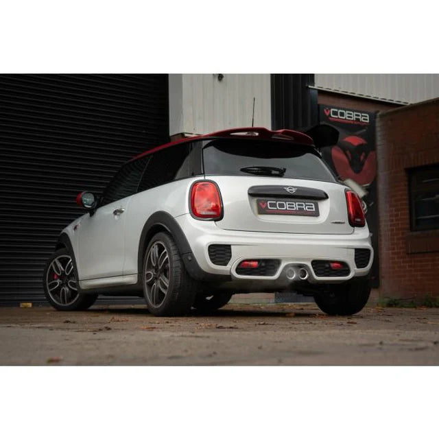 COBRA SPORT - Mini (Mk3) JCW (F56 LCI) Facelift PPF Delete Performance Exhaust*
