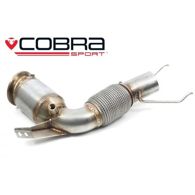 COBRA SPORT - Mini (Mk3) Cooper S (F56 LCI) Facelift Sports Cat / De-Cat Downpipe Performance Exhaust