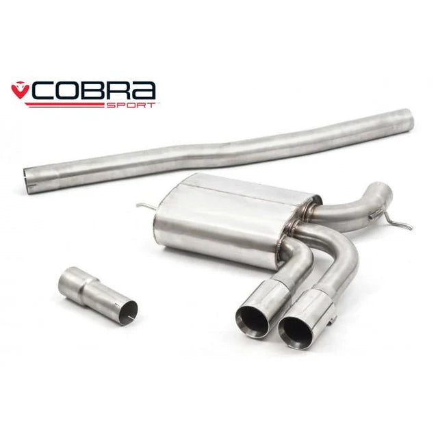 COBRA SPORT - Mini (Mk3) JCW (F56 LCI 2) Facelift 3" Race GPF Back Performance Exhaust