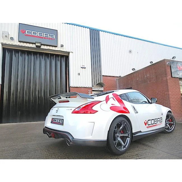 COBRA SPORT - Nissan 370Z Cat Back Performance Exhaust (Y-Pipe, Centre and Rear Sections)