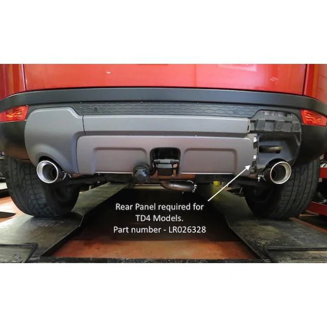 COBRA SPORT - Range Rover Evoque (SD4 / TD4) Rear Box Performance Exhaust