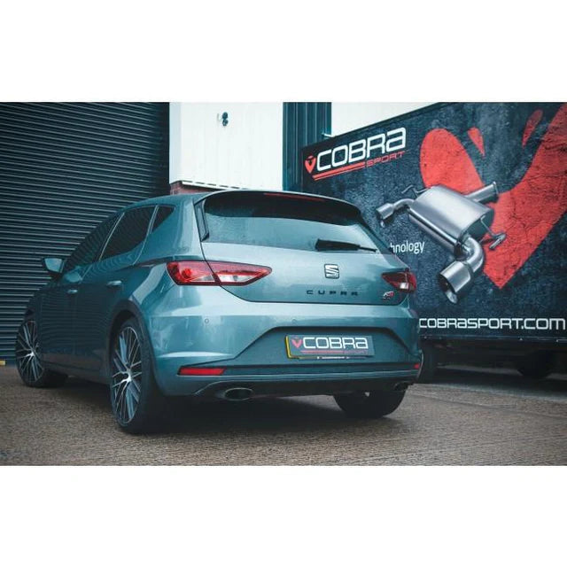 COBRA SPORT - Seat Leon Cupra 290/300 (Pre-GPF) (14-18) Resonator Delete Performance Exhaust