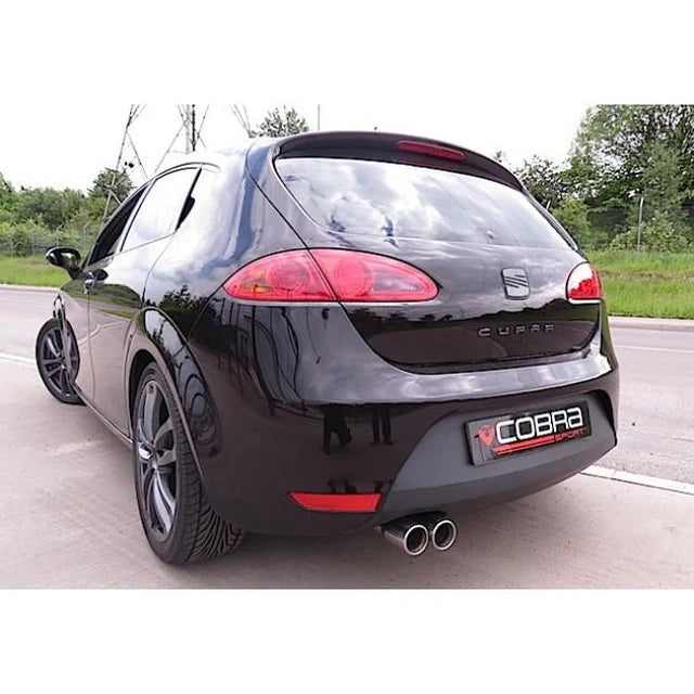 COBRA SPORT - Seat Leon Cupra Mk2 1P 2.0 T FSI (06-12) Cat Back Performance Exhaust