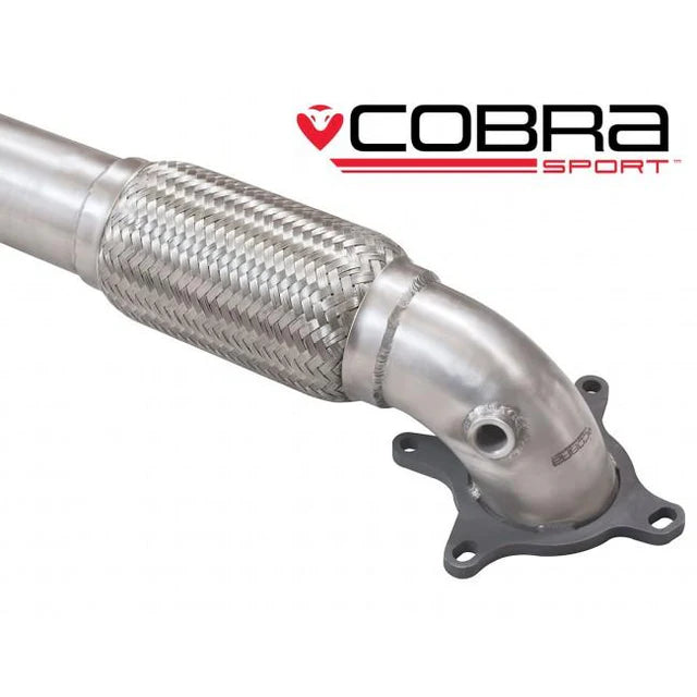 COBRA SPORT - Seat Leon Cupra R Mk2 1P 2.0 T FSI (10-12) Sports Cat / De-Cat Front Downpipe Performance Exhaust