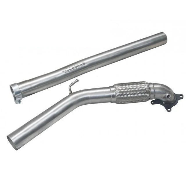 COBRA SPORT - Seat Leon FR Mk2 1P 2.0 T FSI (06-13) Sports Cat / De-Cat Front Downpipe Performance Exhaust