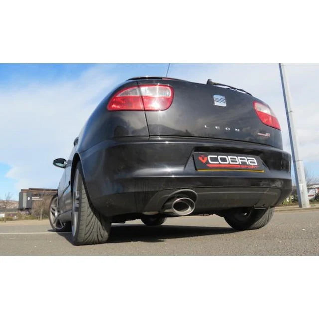 COBRA SPORT - Seat Leon Cupra R Mk1 1M (02-05) 3" Turbo Back Performance Exhaust