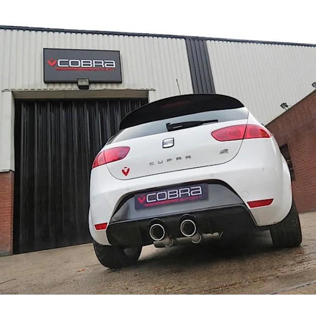 COBRA SPORT - Seat Leon Cupra R Mk2 1P 2.0 T FSI (10-12) Turbo Back Performance Exhaust