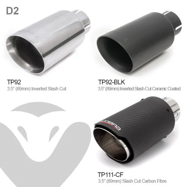 COBRA SPORT -Honda Civic Sport 1.5 VTEC (182PS) (17-22) Venom Rear Performance Exhaust