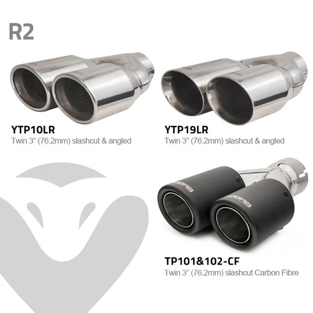 COBRA SPORT - Ford Focus ST-Line 1.0L 125PS (Mk4) Quad Exit Rear Performance Exhaust